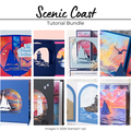 Scenic Coast Fun Folds Tutorial Bundle