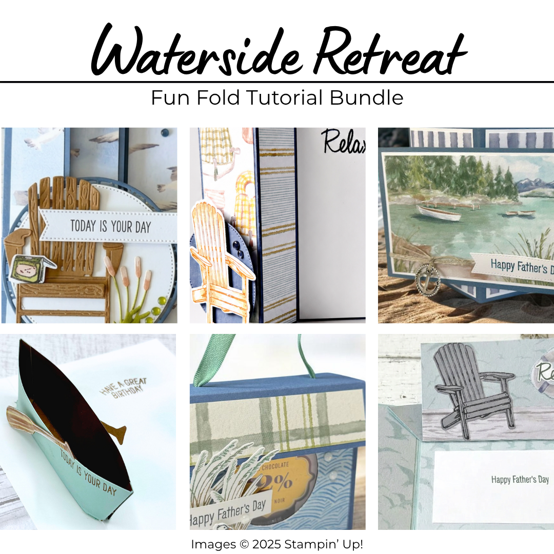 Waterside Retreat Fun Fold Tutorial Bundle